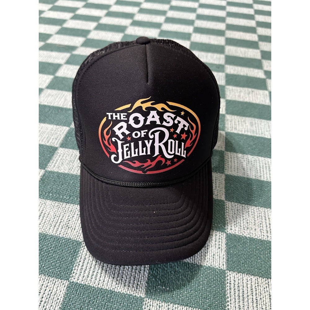 The Roast Of Jelly‎ Roll Goodnight Nashville Tour Black Snapback Hat Cap Trucker